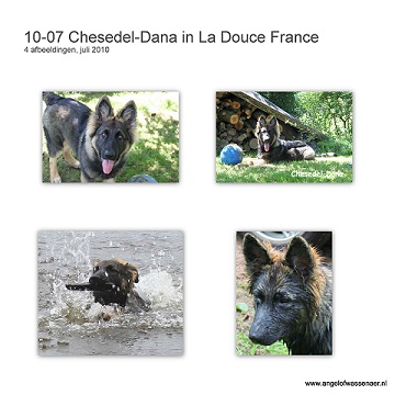 Chesedel-Dana in juni/juli in La Douce France